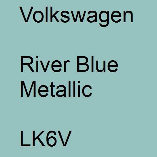 Volkswagen, River Blue Metallic, LK6V.